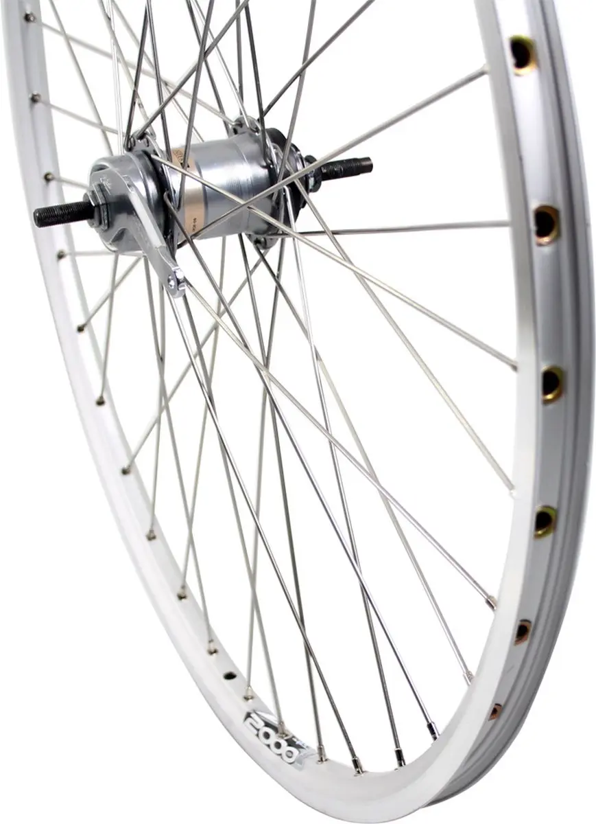 Roland achterwiel 28 Nexus 3 RN ZAC2000 zilver RVS spk