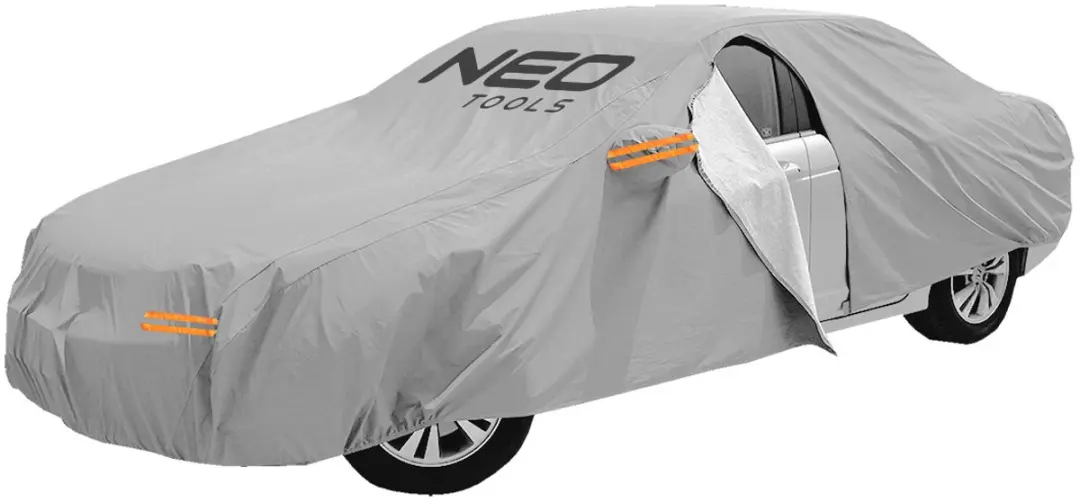 NEO TOOLS Autohoes XL - Meerlaags Waterdicht - Grijs - afbeelding 2 van 6