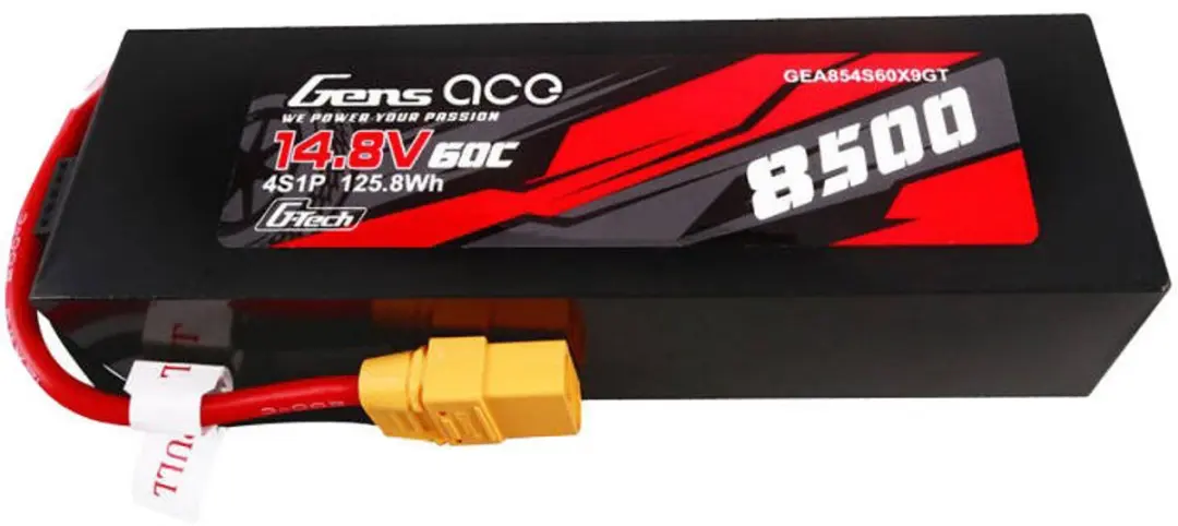 Gens Ace GEA854S60X9GT Lipo-accu 8500mAh 14,8V 60C XT90