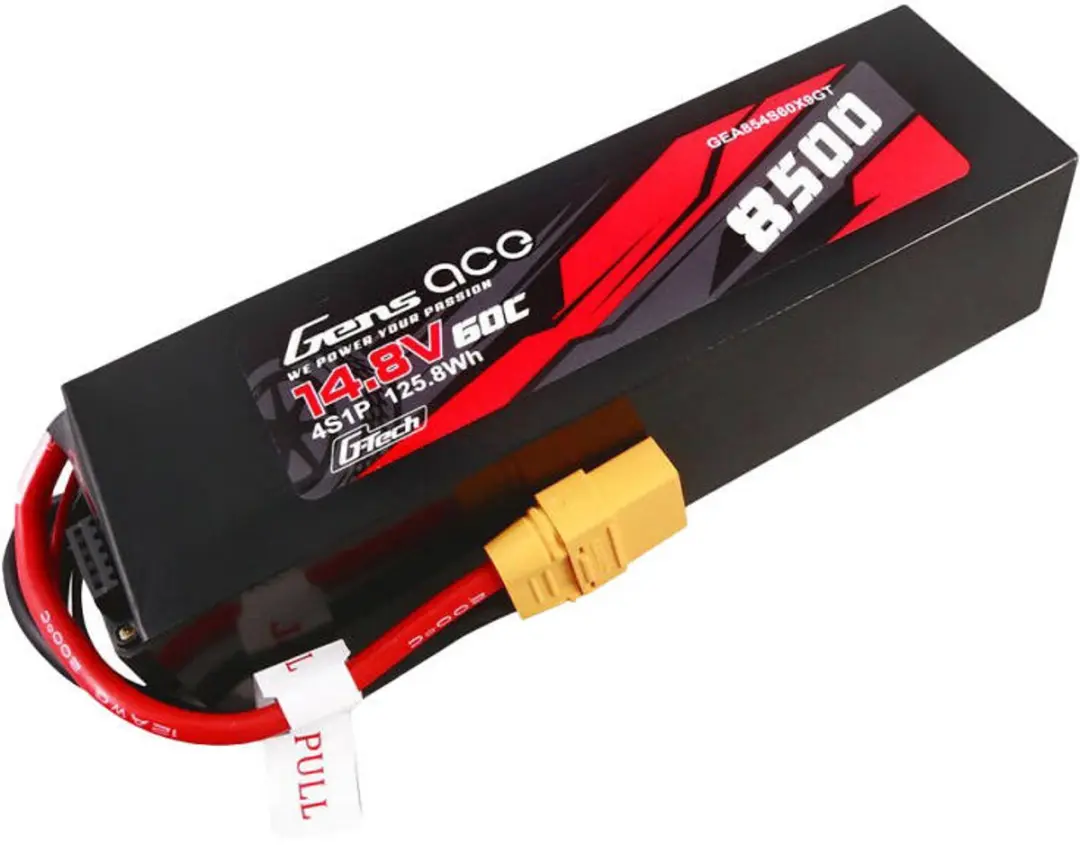 Gens Ace GEA854S60X9GT Lipo-accu 8500mAh 14,8V 60C XT90 - afbeelding 2 van 4