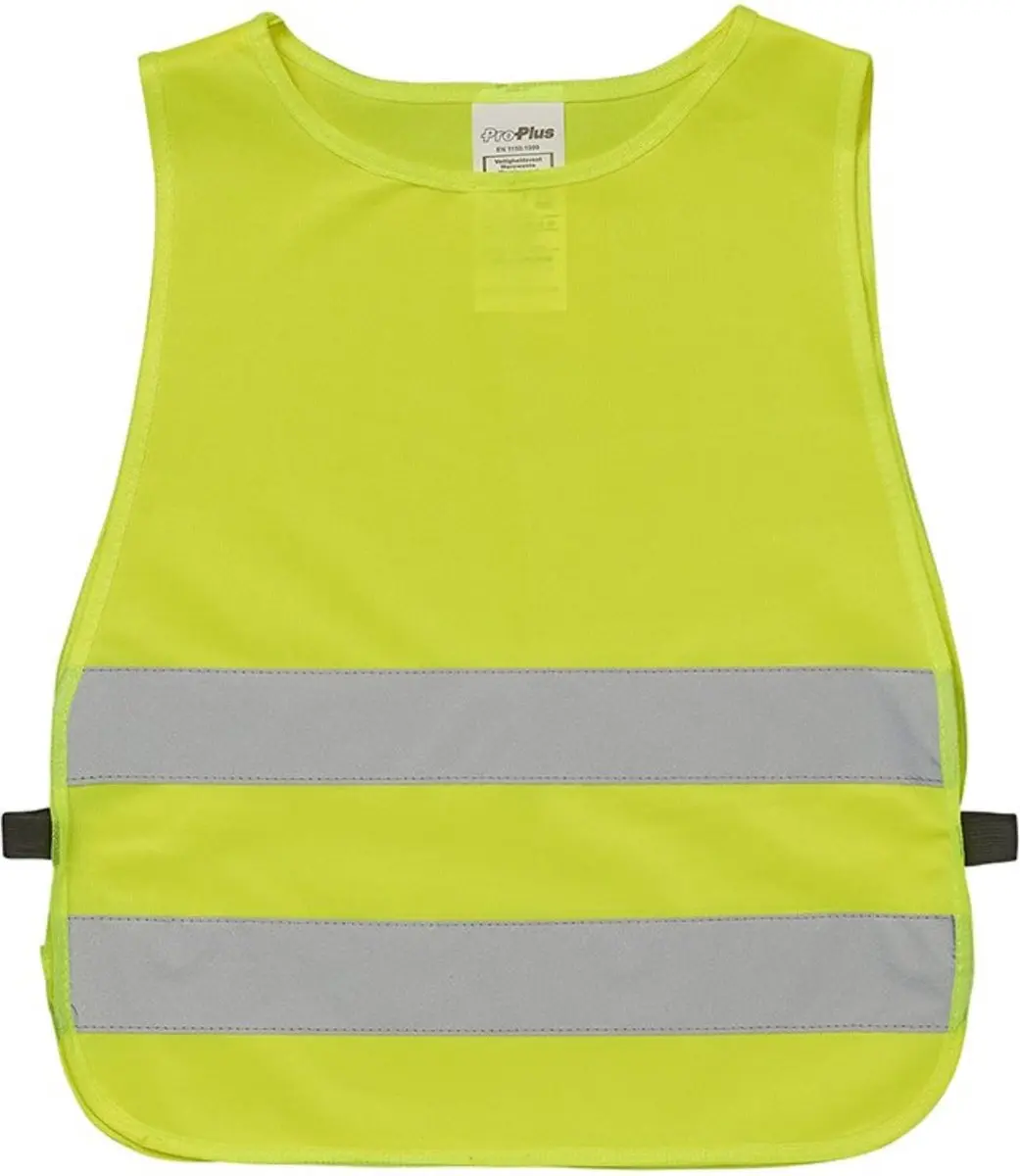 ProPlus Reflecterend veiligheidsvest voor kinderen - Geel - S - afbeelding 6 van 6