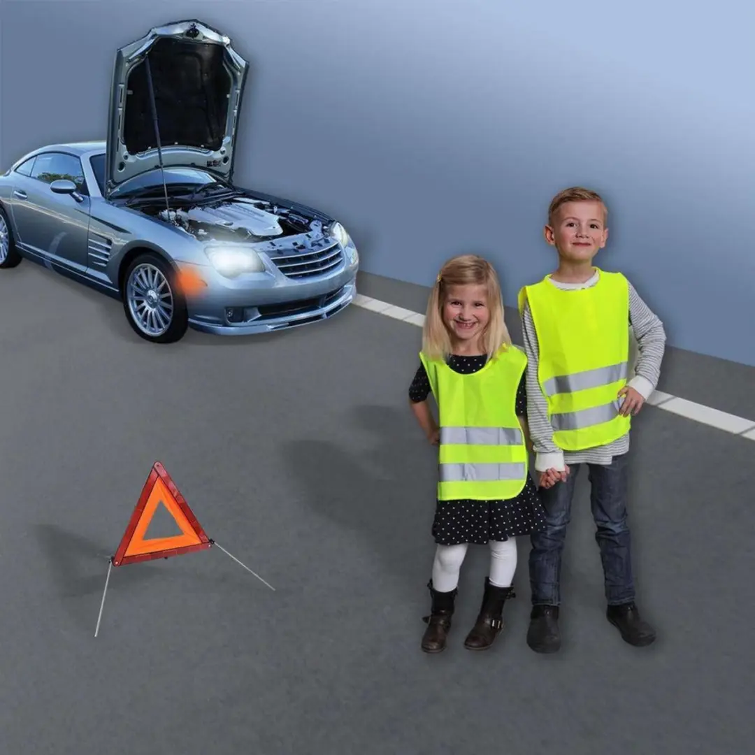 ProPlus Reflecterend veiligheidsvest voor kinderen - Geel - S - afbeelding 4 van 6