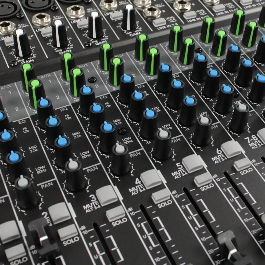 Mackie 1402-VLZ4 14-kanaals analoge mixer - afbeelding 5 van 6