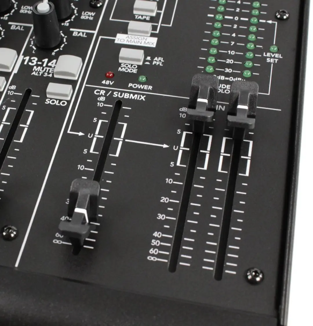 Mackie 1402-VLZ4 14-kanaals analoge mixer - afbeelding 3 van 6