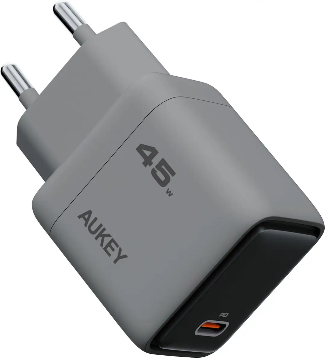 Aukey Comet PA-C2 Wandoplader 45W - Grijs - afbeelding 2 van 6