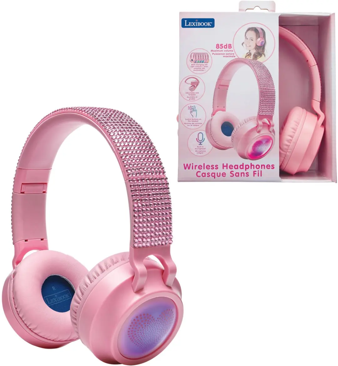 Lexibook HPBT015PK Opvouwbare Koptelefoon