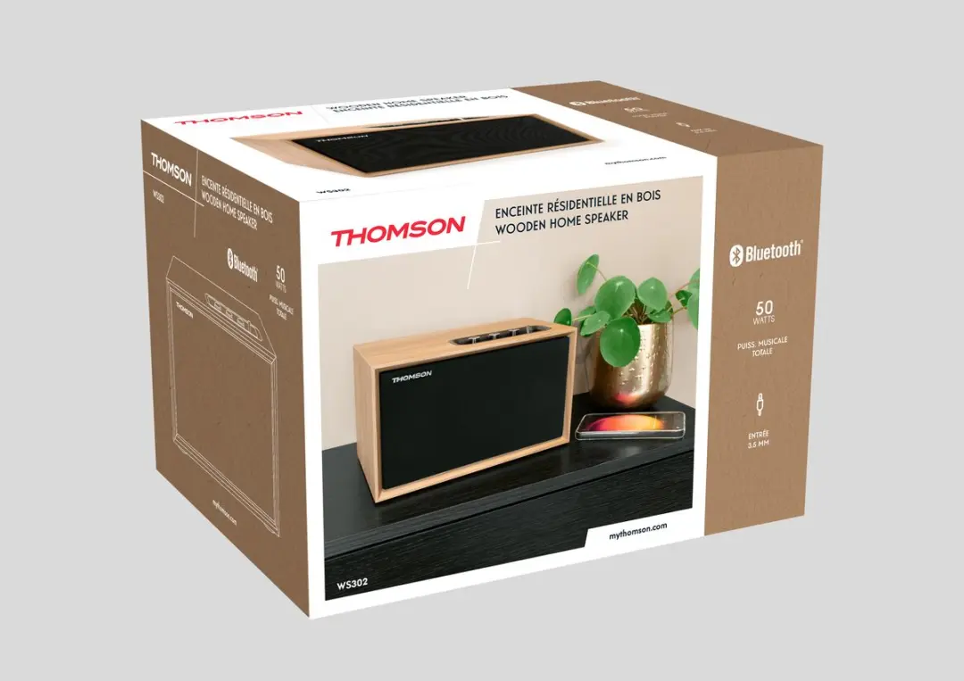 Thomson Cosy WS302 Bluetooth Luidspreker - 50W - afbeelding 6 van 6