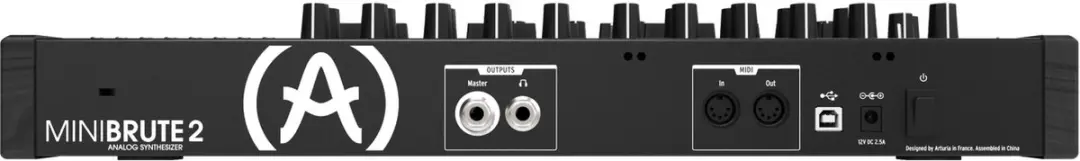 Arturia MiniBrute 2S Desktop Analoge Synthesizer - Zwart - afbeelding 2 van 2