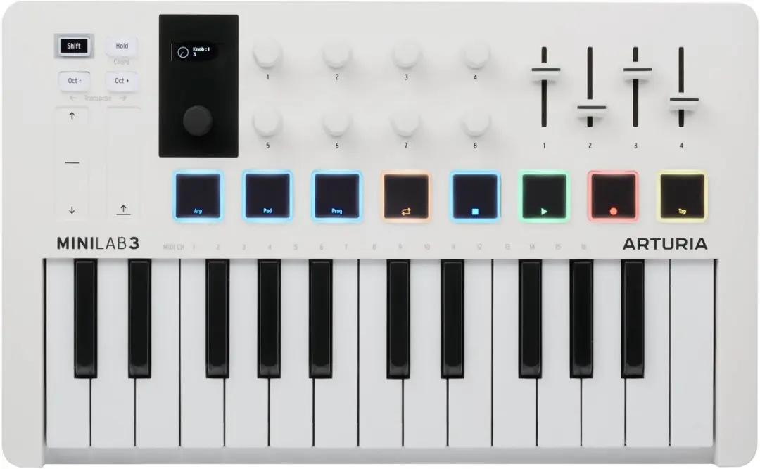 Arturia MiniLab 3 SYN0008446-000 MIDI Keyboard