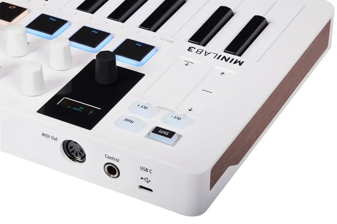 Arturia MiniLab 3 SYN0008446-000 MIDI Keyboard - Wit - afbeelding 4 van 6