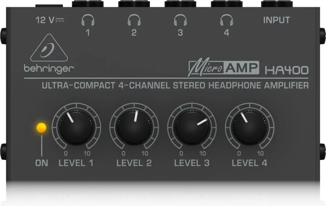 Behringer MICROAMP HA400 Koptelefoonversterker