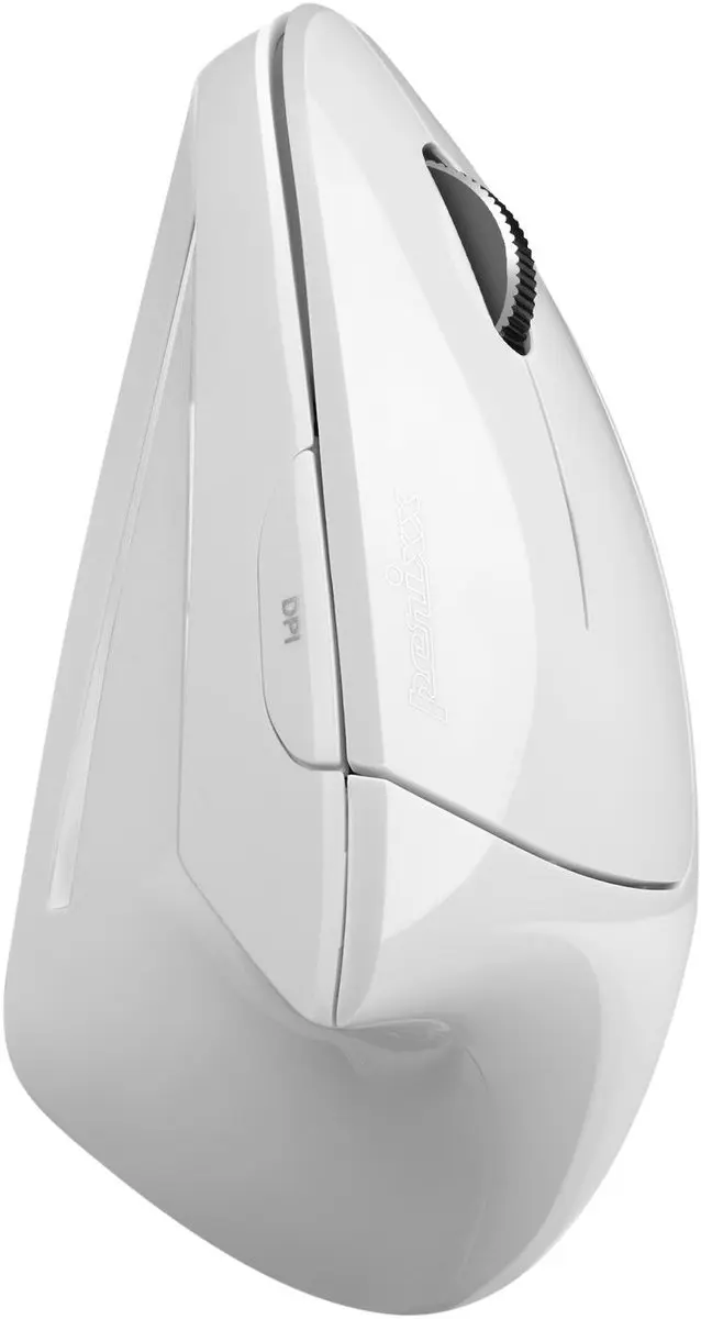 Perixx PERIMICE-813W Draadloze Verticale Muis - Wit - afbeelding 2 van 6