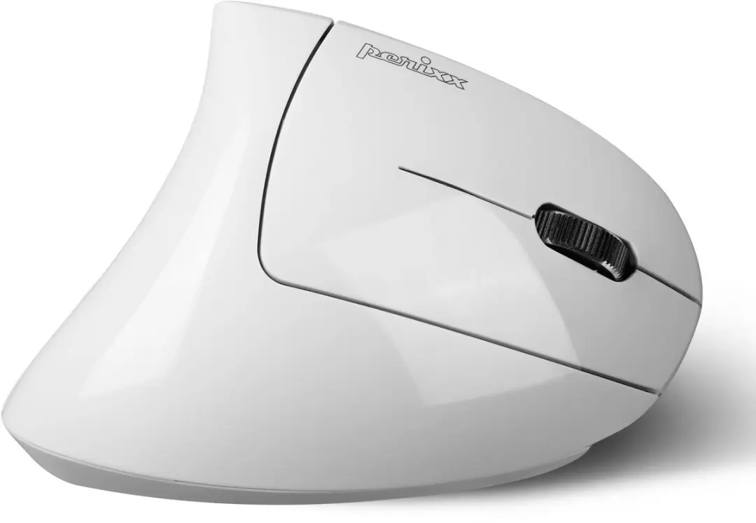 Perixx PERIMICE-813W Draadloze Verticale Muis - Wit - afbeelding 3 van 6