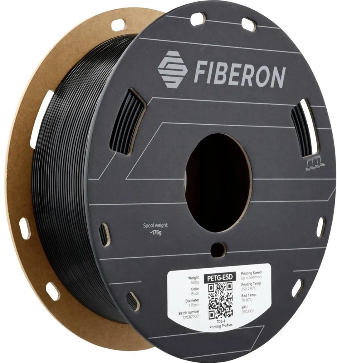 Polymaker Fiberon PETG-ESD Filament 1.75mm 500g