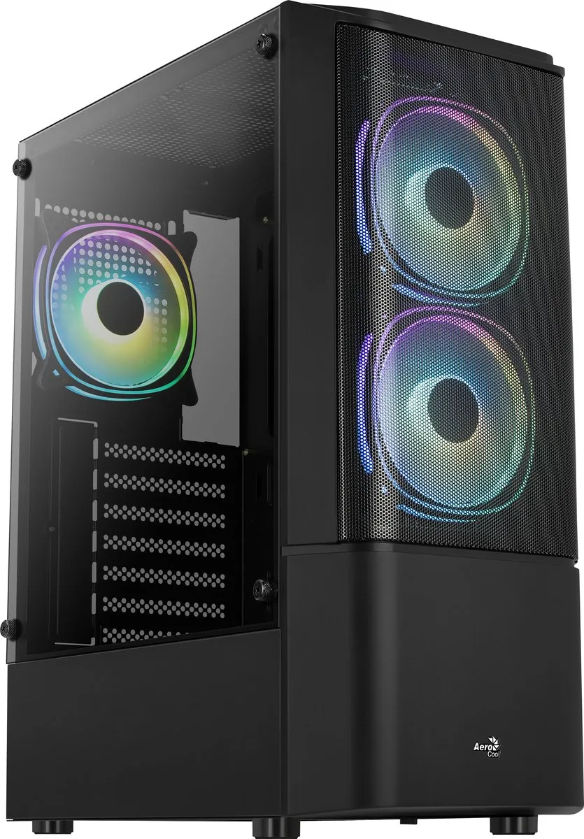 Aerocool Quantum Mesh Midi Tower - Zwart