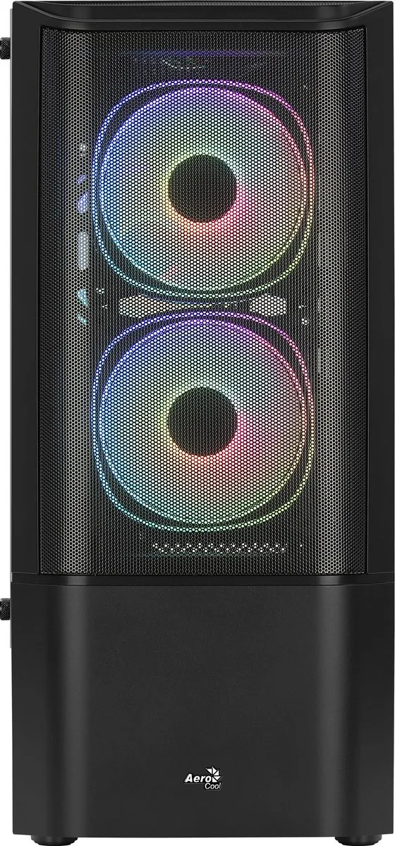 Aerocool Quantum Mesh Midi Tower - Zwart