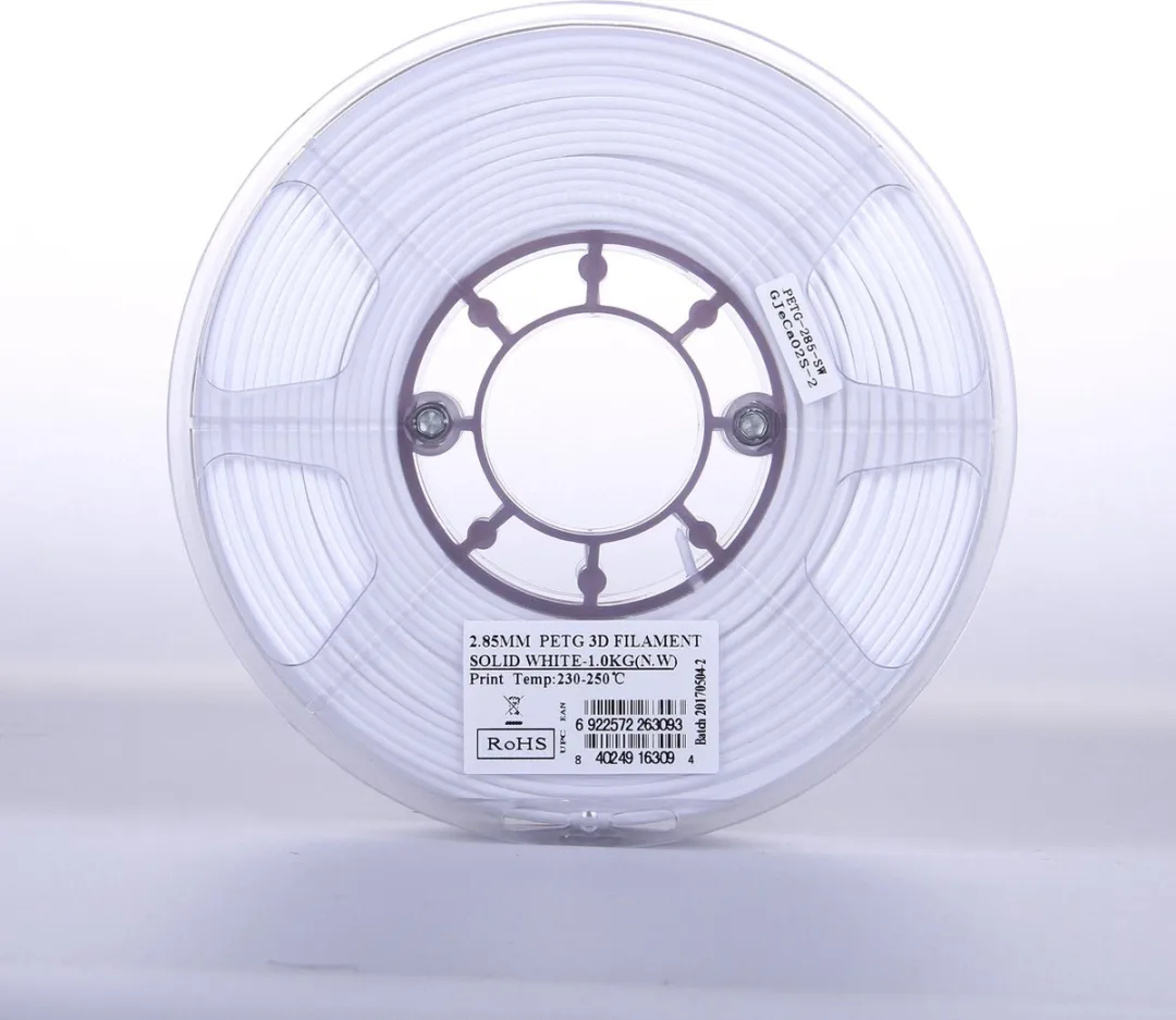 ESUN PETG Filament 1.75mm - Massief Wit 1kg