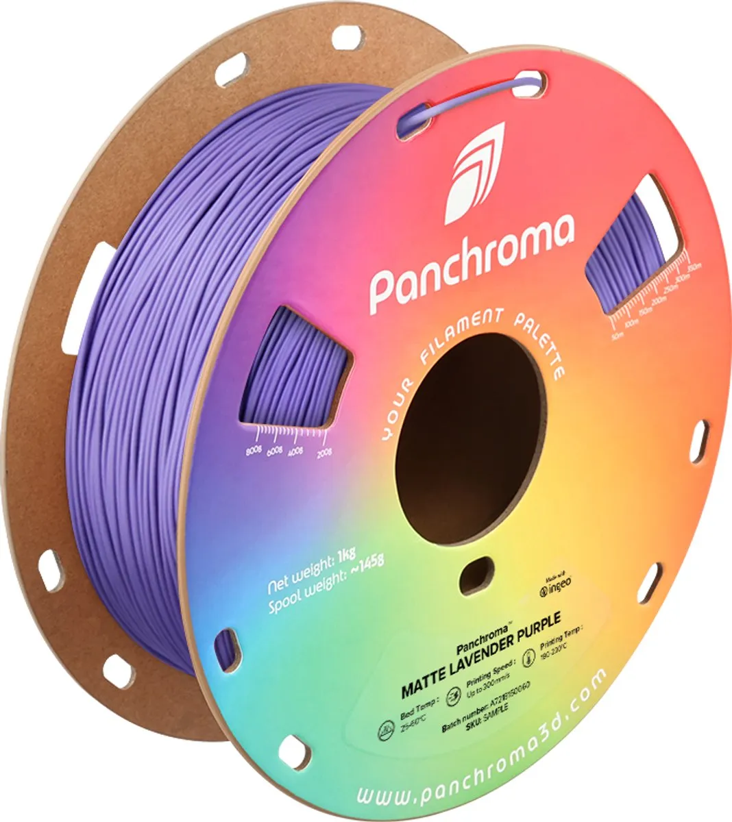 Polymaker PolyTerra PLA Matte Lavendel 1.75mm