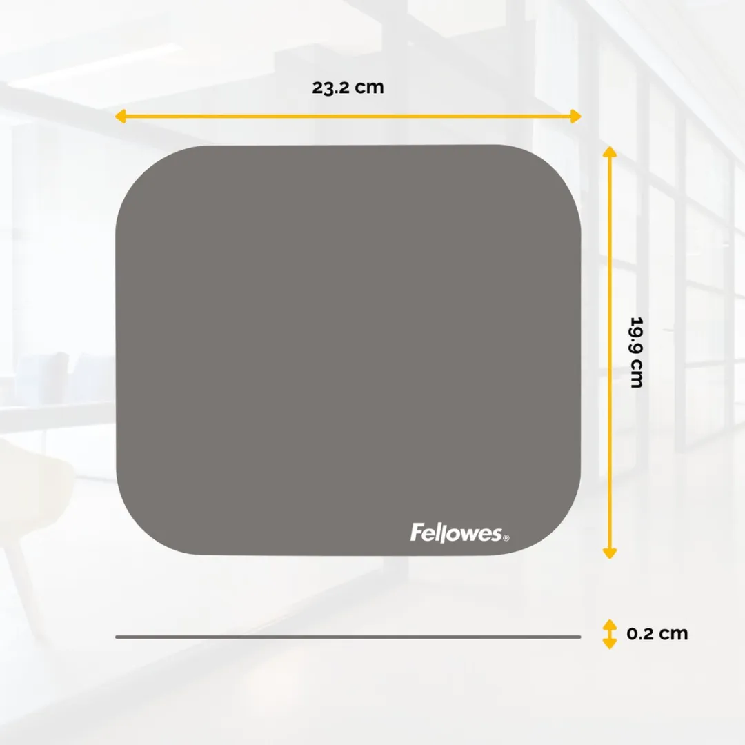 Fellowes Muismat Premium - Grijs