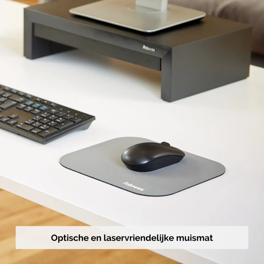 Fellowes Muismat Premium - Grijs
