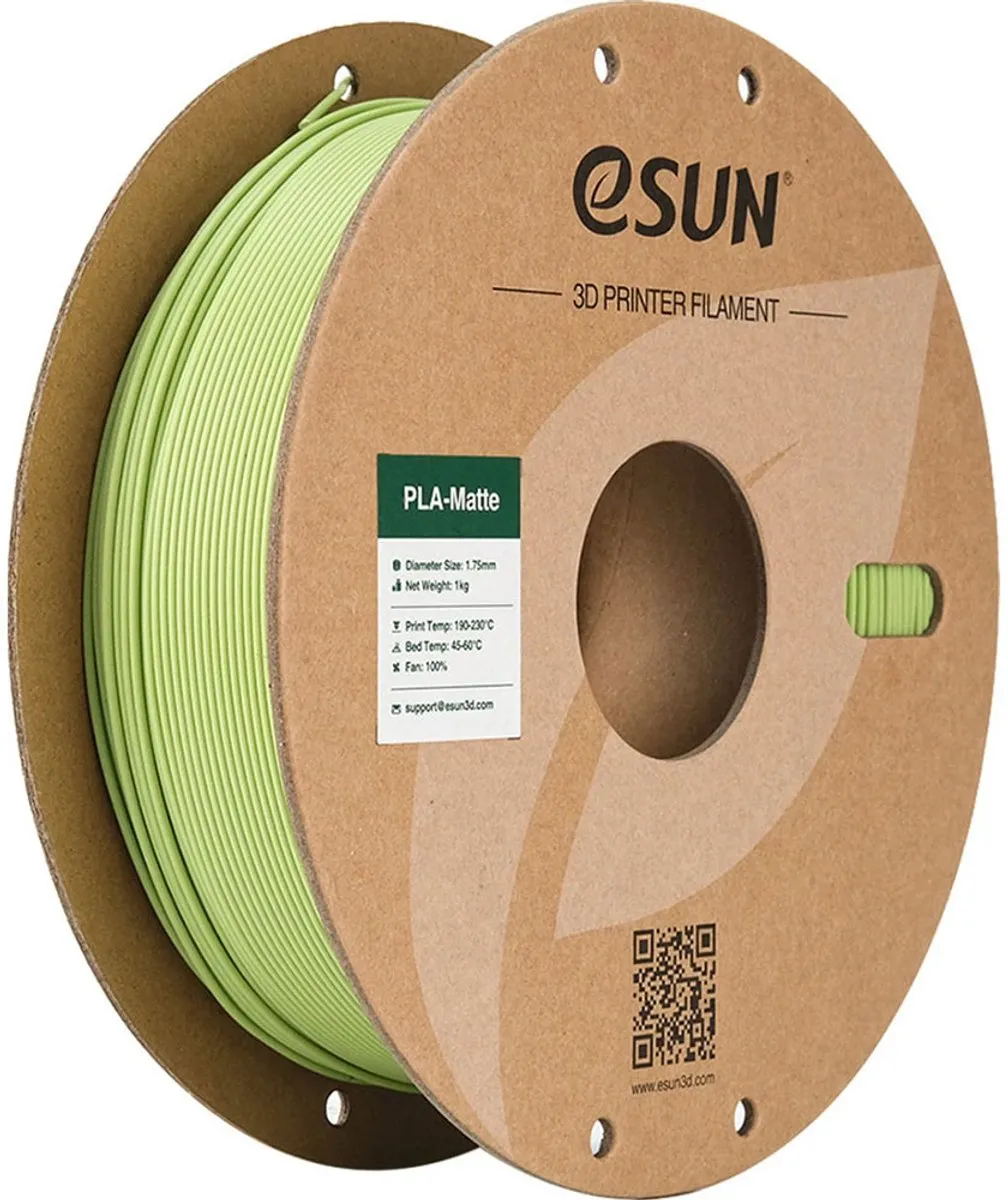 ESUN PLA-Matte Matcha Groen 1.75mm 3D Printerfilament