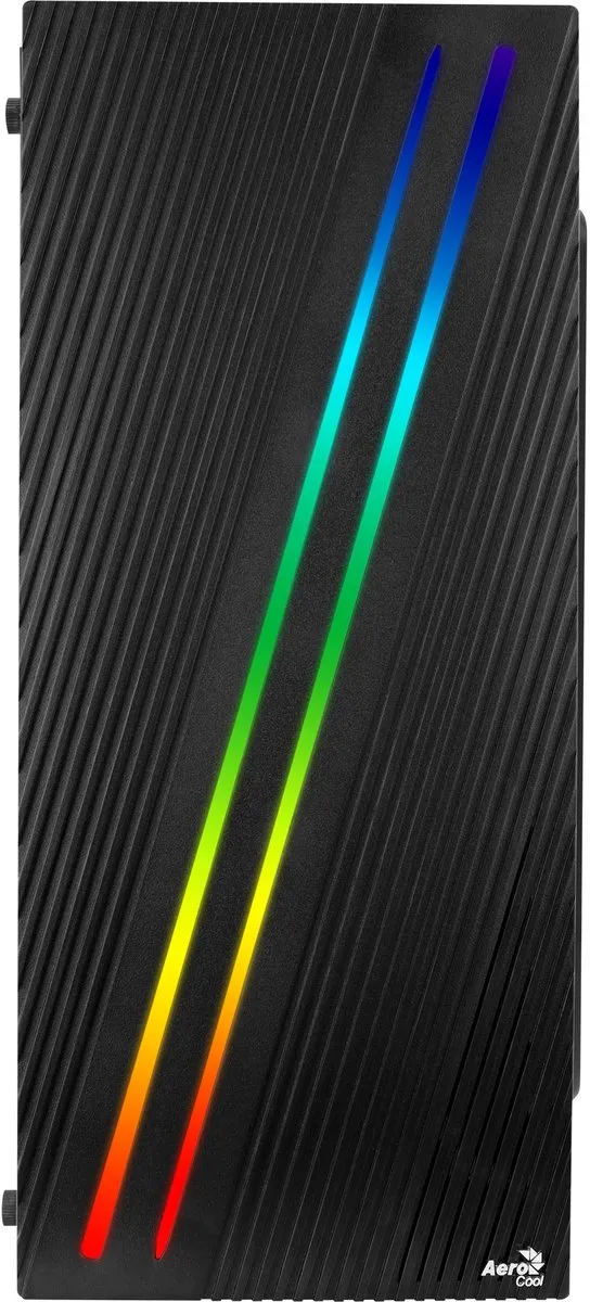 ATX Semi-tower Box Aerocool STREAK RGB USB 3.0 Black