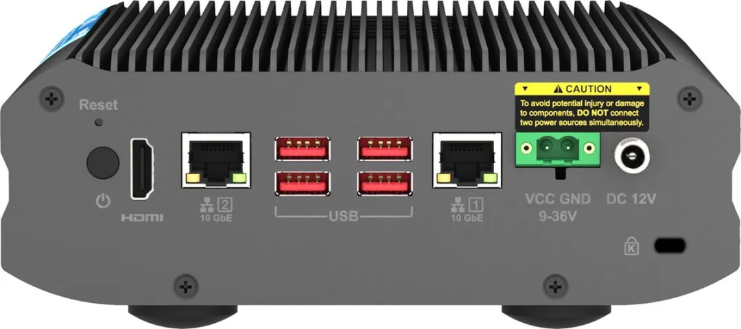 QNAP TS-I410X NAS Tower - 4Bays - Intel Atom x6425E - Zwart