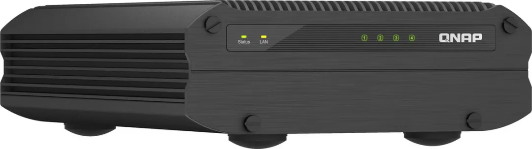 QNAP TS-I410X NAS Tower - 4Bays - Intel Atom x6425E - Zwart
