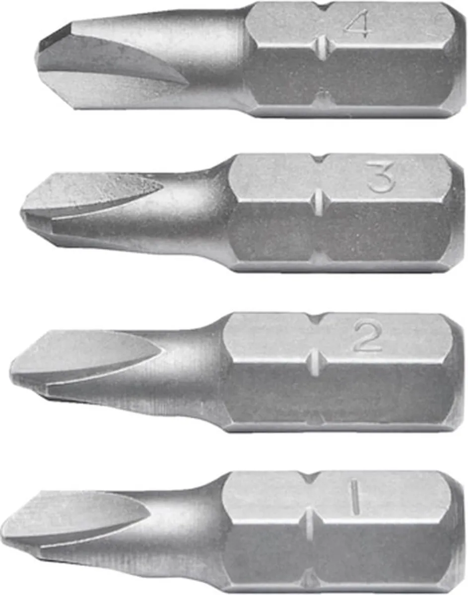 Würth Tri-Wingbits Assortiment 4-delig