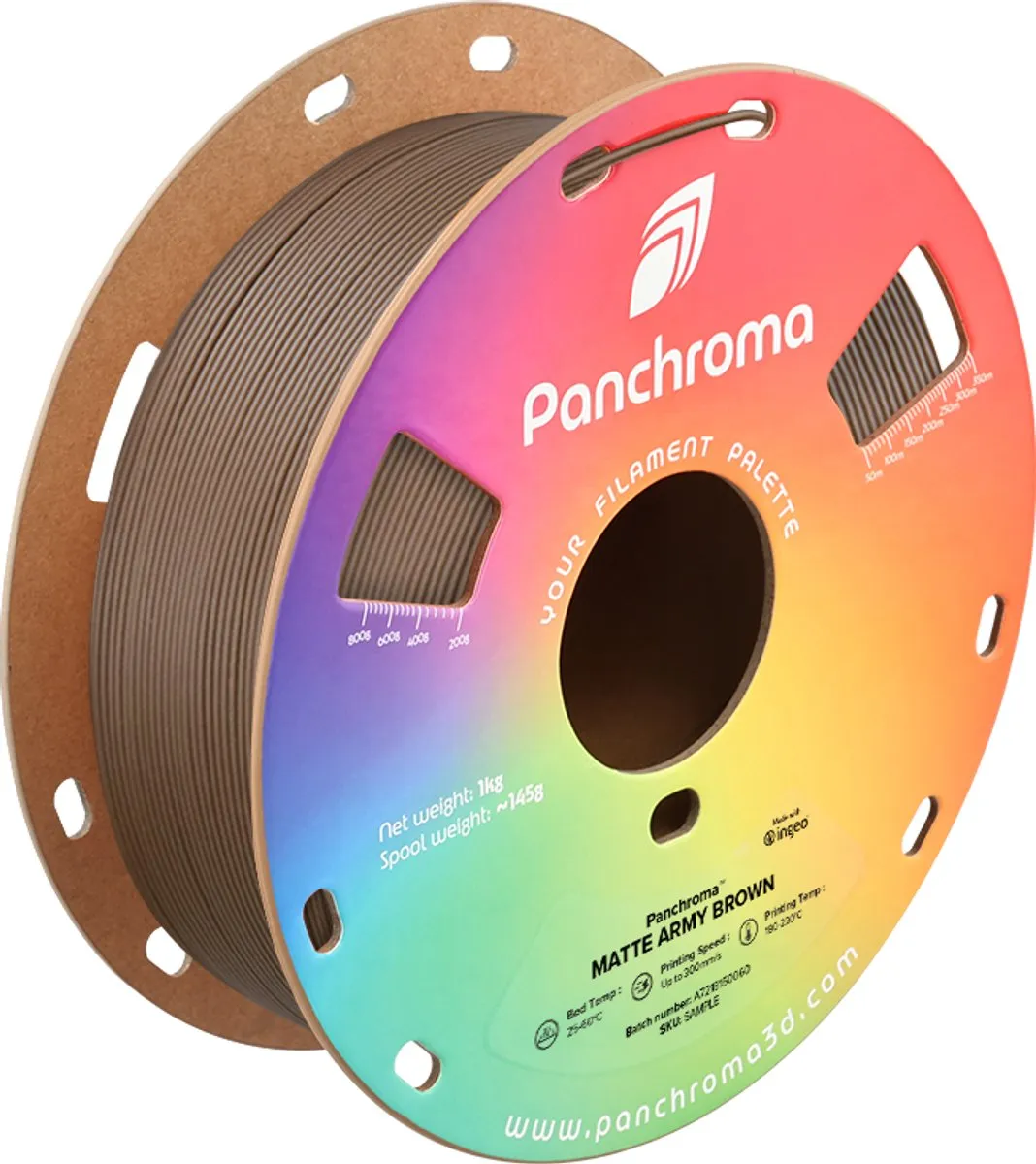 Polymaker Panchroma PolyTerra PLA Matte Army 1.75mm