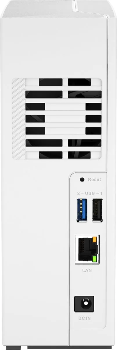 QNAP TS-133 NAS - 1 Slot - 4 Cores - Wit