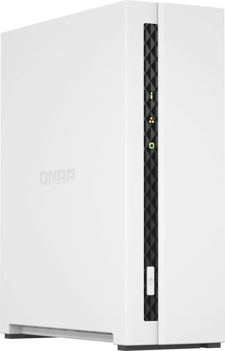 QNAP TS-133 NAS - 1 Slot - 4 Cores - Wit