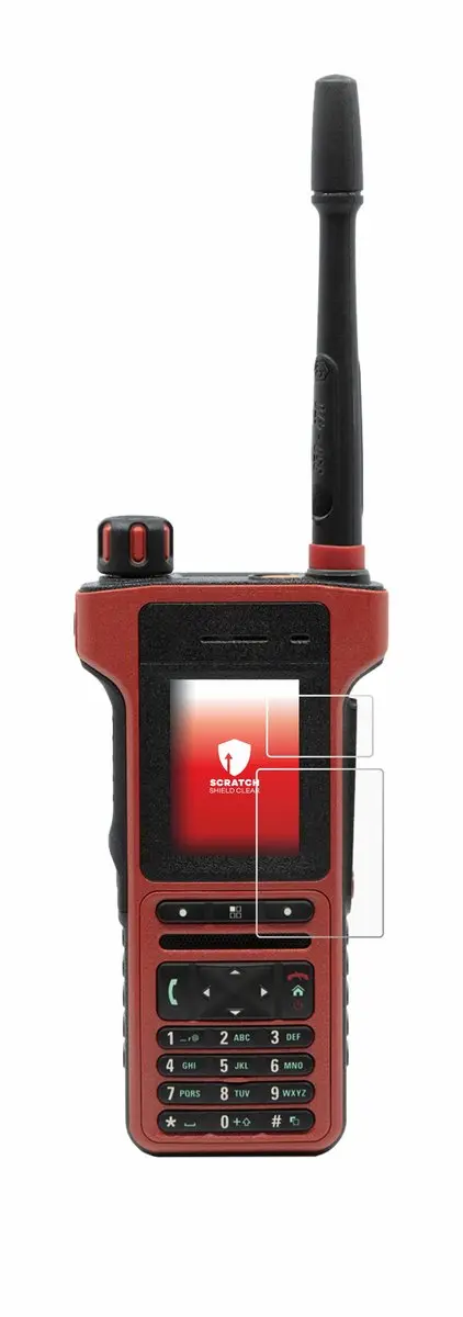 upscreen Screenprotector voor Motorola MTP8550Ex - Transparant - afbeelding 5 van 6