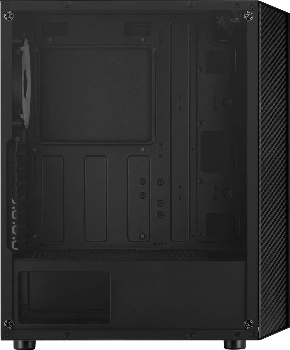 Aerocool Hive-G-BK-v3 Midi Tower - Zwart