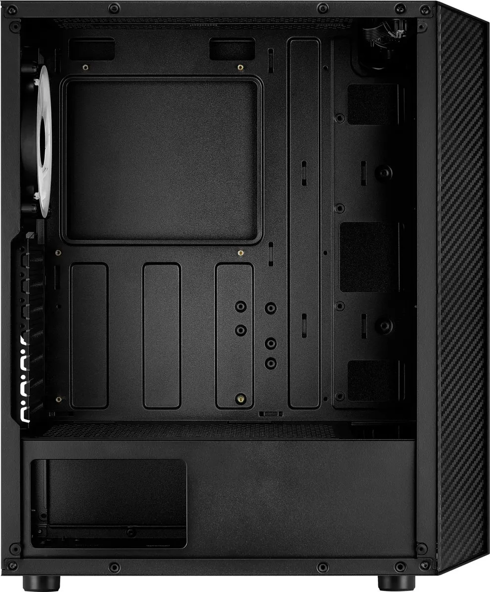 Aerocool Hive-G-BK-v3 Midi Tower - Zwart