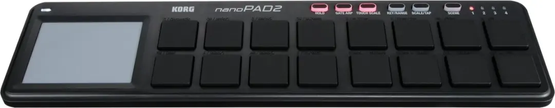 Korg nanoPAD2 PCM0010629-000 USB-controller - Zwart - afbeelding 2 van 2