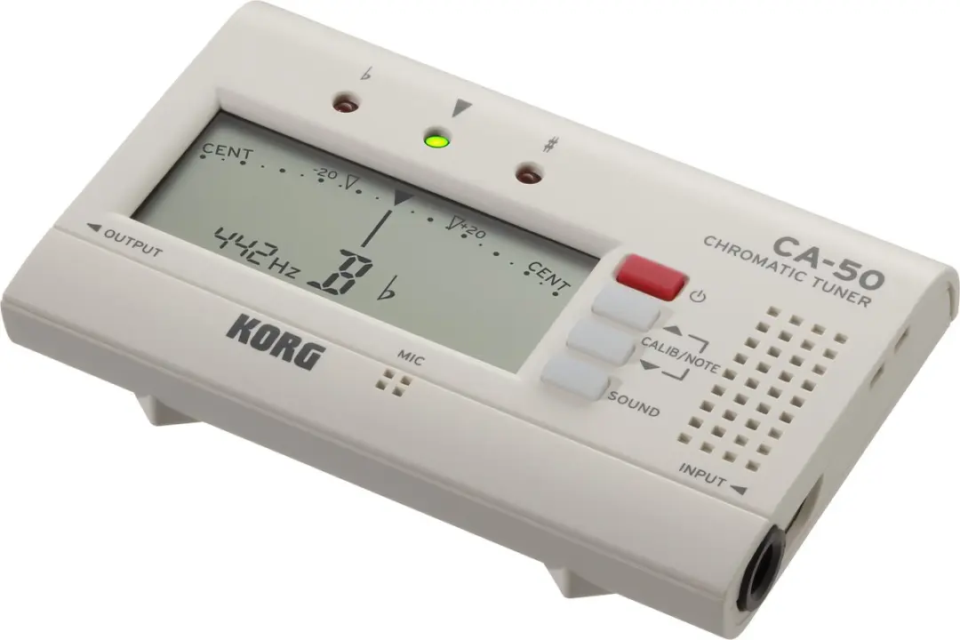 Korg CA-50 Chromatisch Stemapparaat - Wit - afbeelding 2 van 4