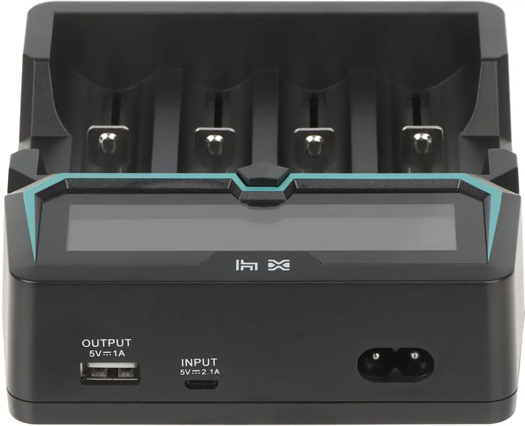 Xtar X4 BAT-Recharge Batterijlader - 4 Slots - Zwart - afbeelding 5 van 6