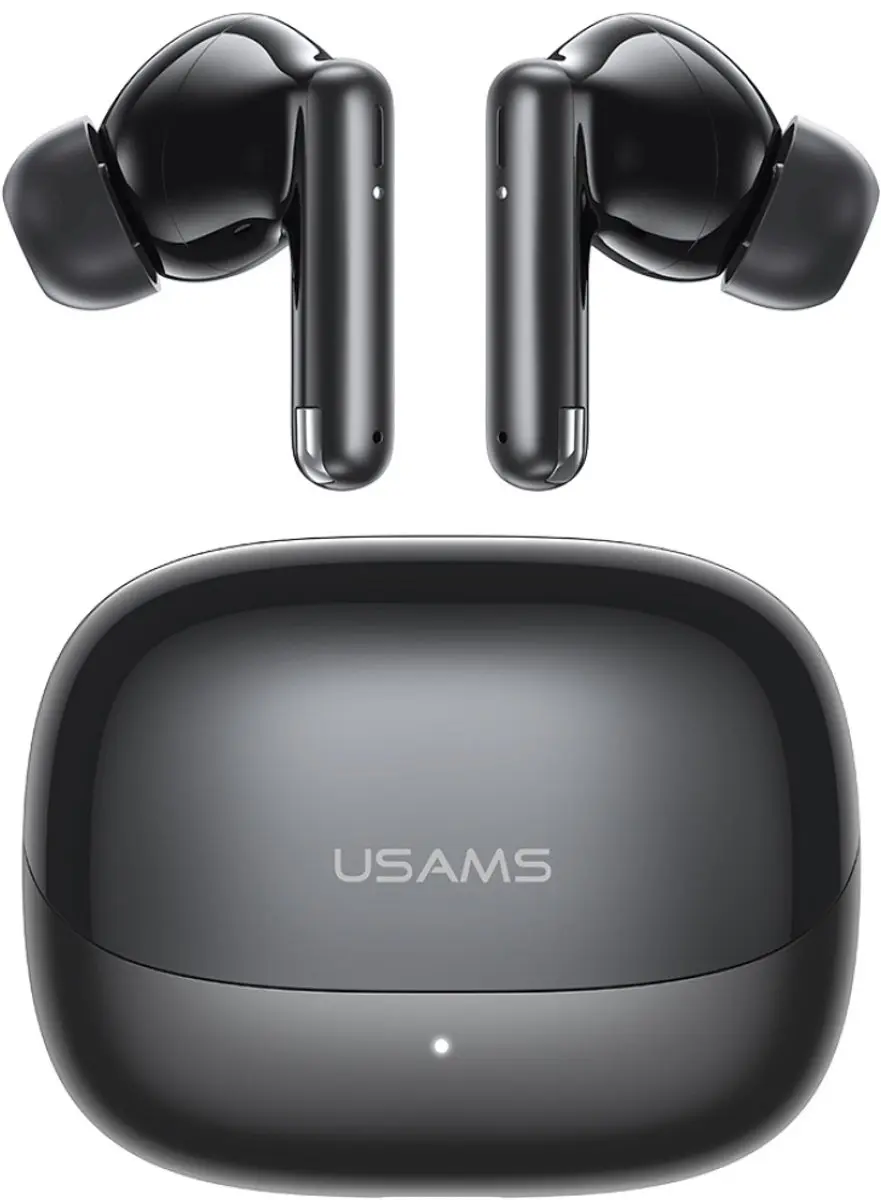 USAMS IF27 Bluetooth TWS Koptelefoon - Zwart - afbeelding 2 van 6