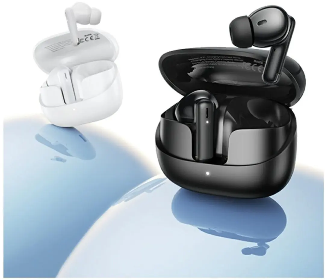 USAMS IF27 Bluetooth TWS Koptelefoon - Zwart - afbeelding 4 van 6