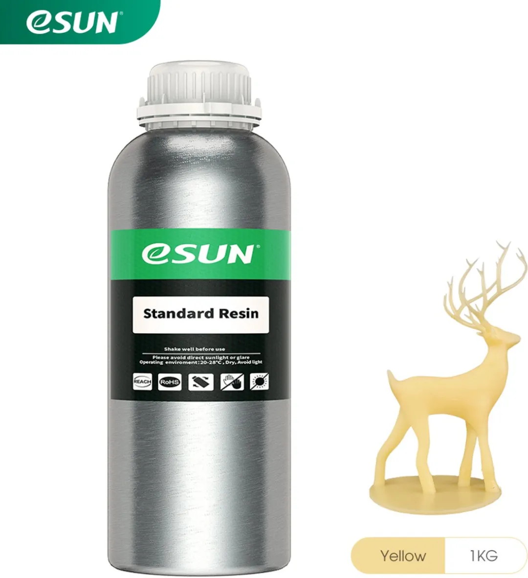 ESUN eResin Standard Resin Geel 1kg