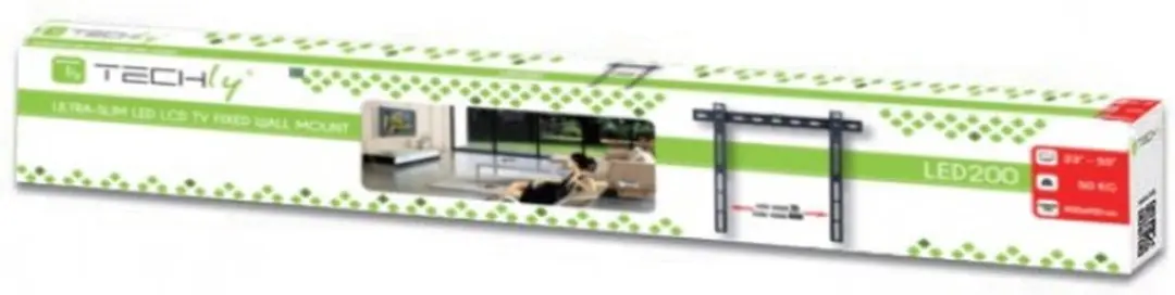 Techly ICA-PLB 140M TV Muurbeugel 32-55 inch - Zwart - afbeelding 5 van 6