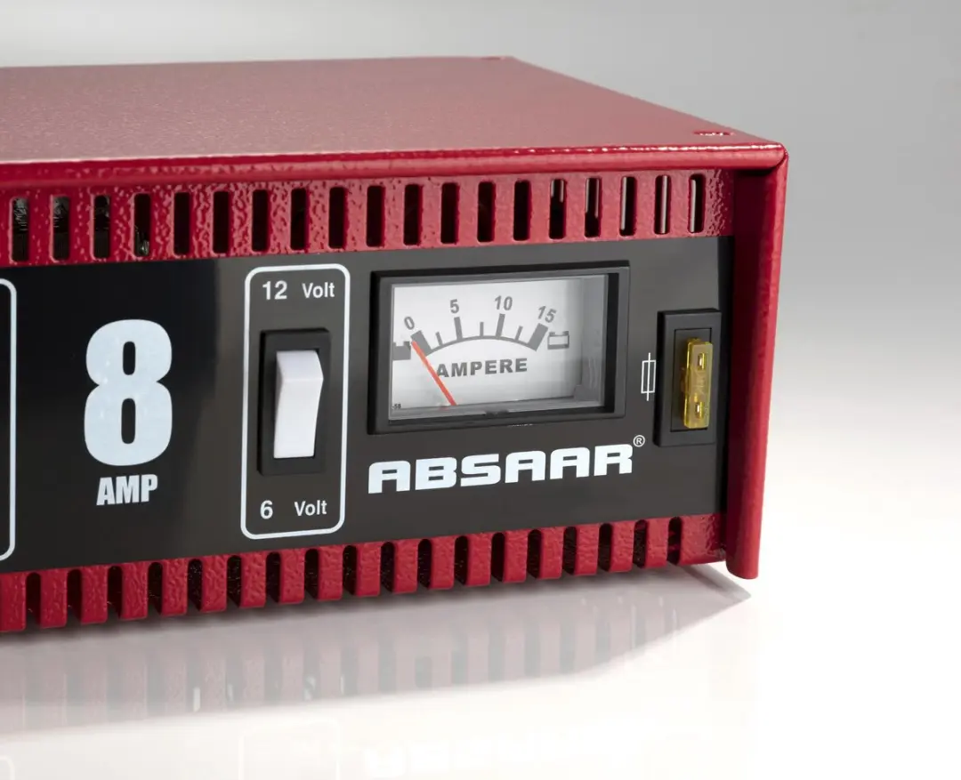 Absaar Acculader 6V/12V - 8A - 5-80Ah - afbeelding 3 van 6