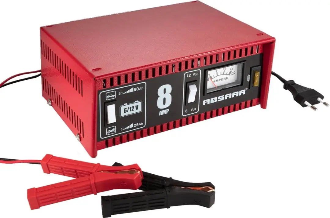 Absaar Acculader 6V/12V - 8A - 5-80Ah - afbeelding 6 van 6