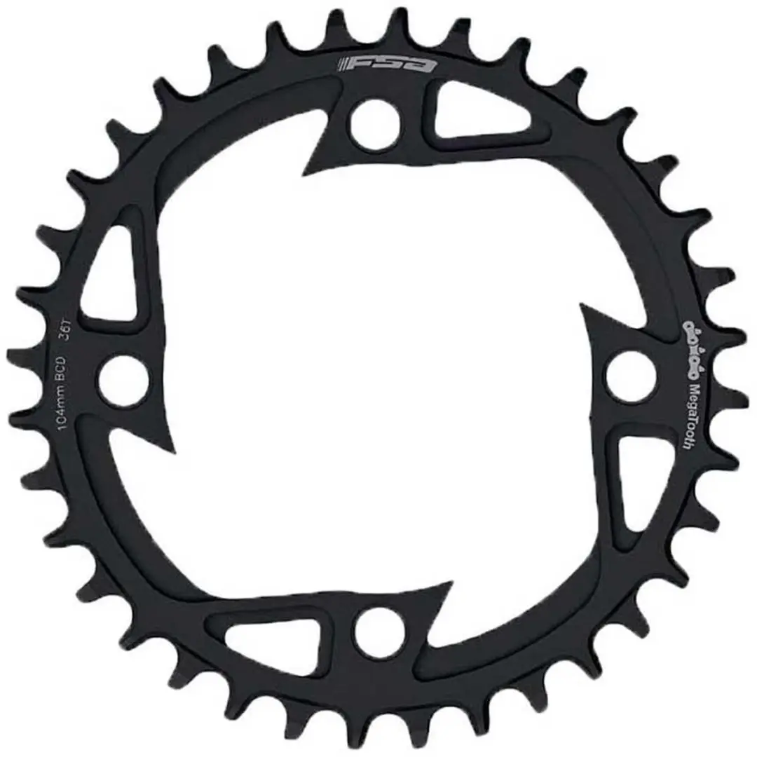 Fsa V-shape 104 Bcd Kettingblad Zilver 36t