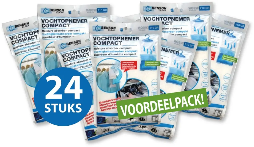 Benson clean vochtopnemer compact