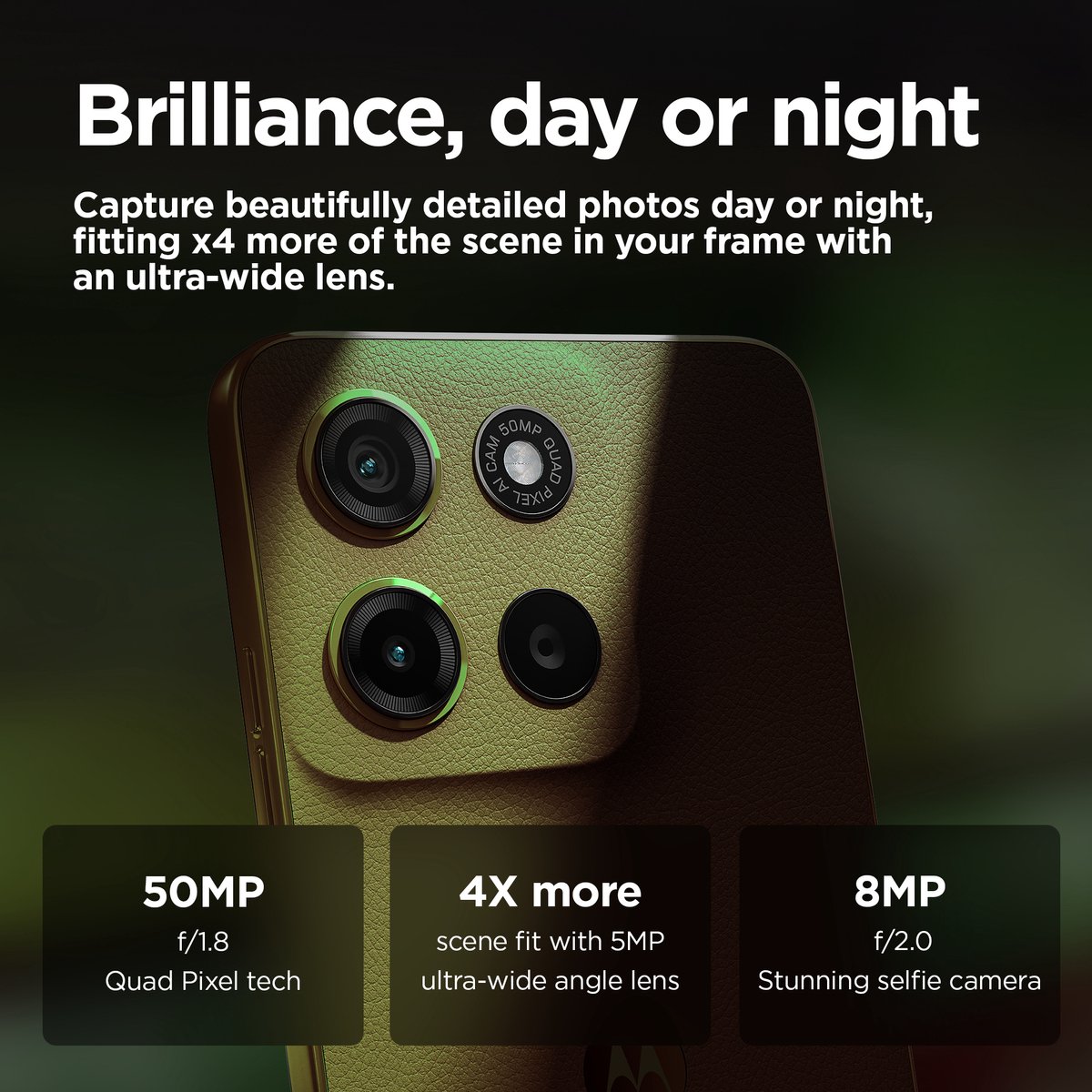 Smartphone Motorola Moto G15 8 GB RAM 128 GB Groen 6,72"