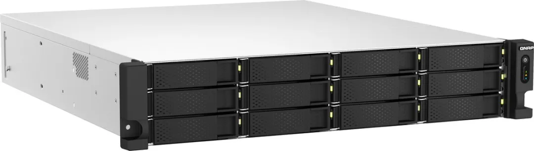 QNAP TS-H1887XU-RP-E2336-32G NAS - 18-Bay - Zwart/Wit