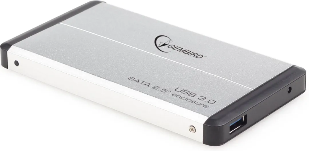 Gembird EE2-U3S-2-S - Harddiskbehuizing, 2.5 inch SATA, USB 3.0