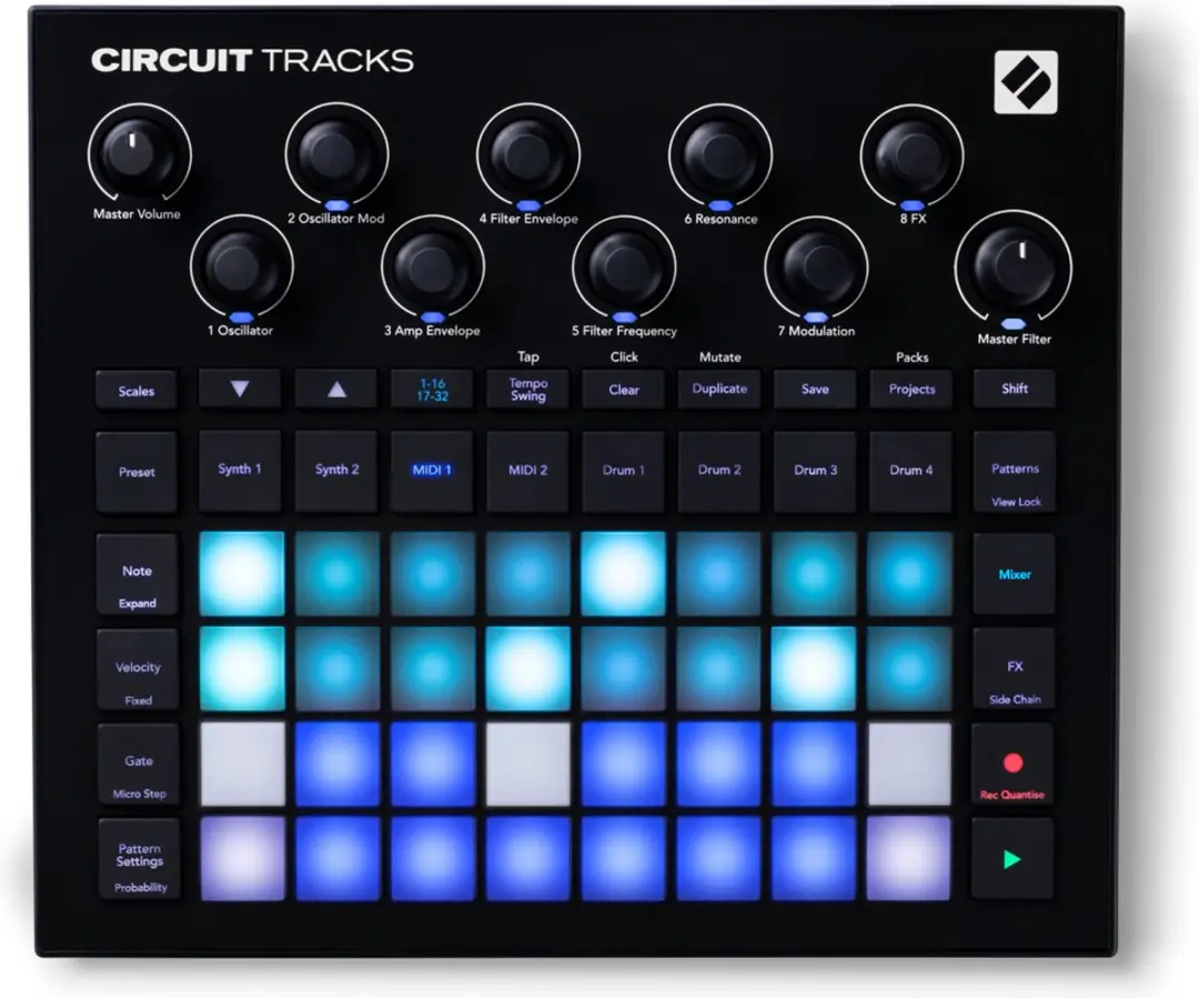 Novation Circuit Tracks NOVSYNTH11 Groovebox - afbeelding 3 van 6